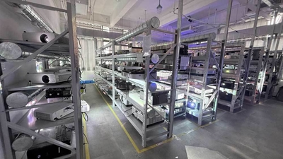 Shenzhen SMX Display Technology Co., Ltd. ligne de production du fabricant