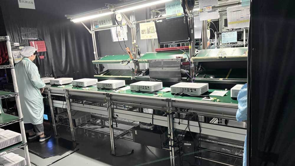 Shenzhen SMX Display Technology Co., Ltd. manufacturer production line