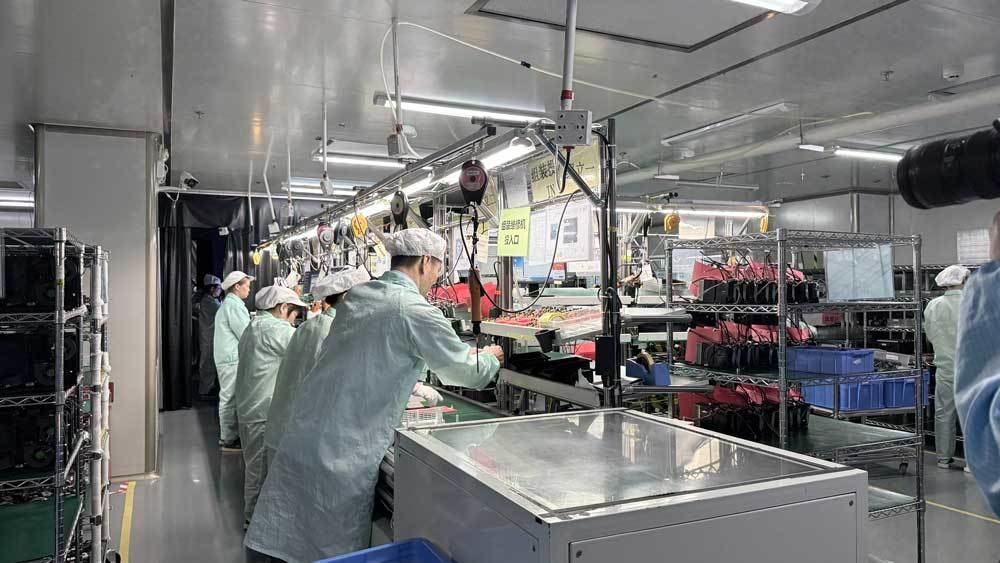 Shenzhen SMX Display Technology Co., Ltd. manufacturer production line