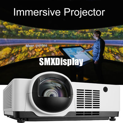 High Brightness Immersive Projection Projector for Museum Immersive Visual Displays