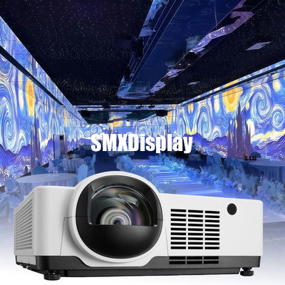High Brightness Short Throw Laser Projector for Immersive Visual Mapping