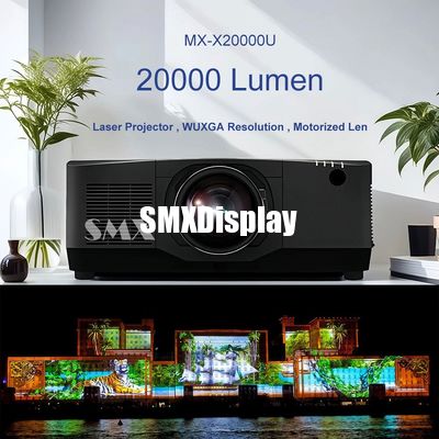 20,000 Lumen WUXGA лазерный проектор Внешний / Внутренний 3D-проекционный картографирование & Immersive события