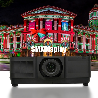 Projeção de Mapeamento de Vídeo 3D em Edifício Externo, Projetor Laser de 15000 Lúmens