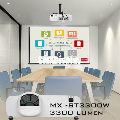 Προβολέας Laser Short Throw 3300 Lumen με Ανάλυση WXGA για Προβολή σε Αίθουσες Συσκέψεων
