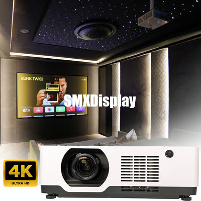 High Brightness 6500 Lumen 4K Laser Projector For Home Cinema
